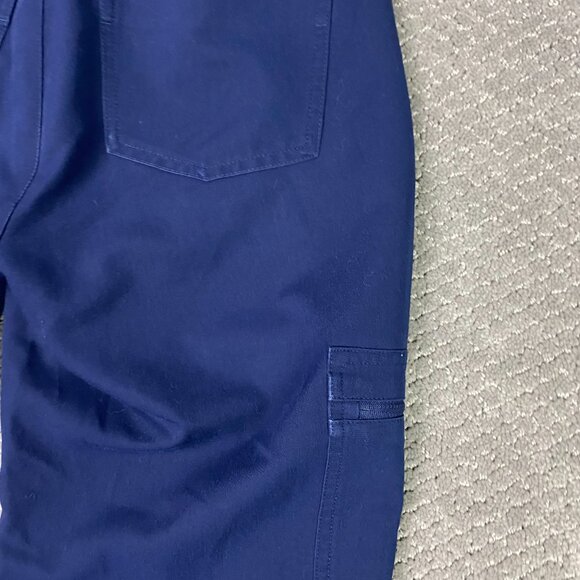 Figs Zamora Scrub Pants Womens XS Petite Blue Joggers Drawstrings XSP W18SW2005P - Picture 6 of 14